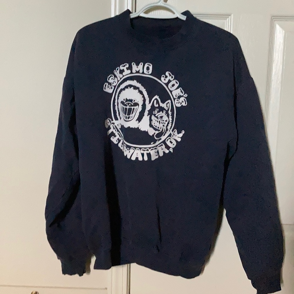 Eskimo joes Stillwater blue sweat shirt